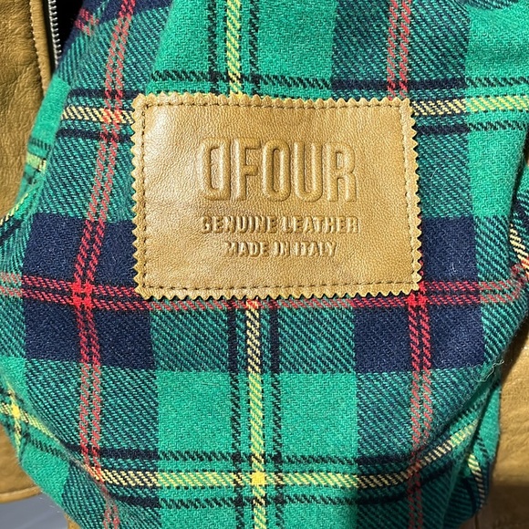 D FOUR GENUINE LEATHER JACKET - Picture 5 of 9